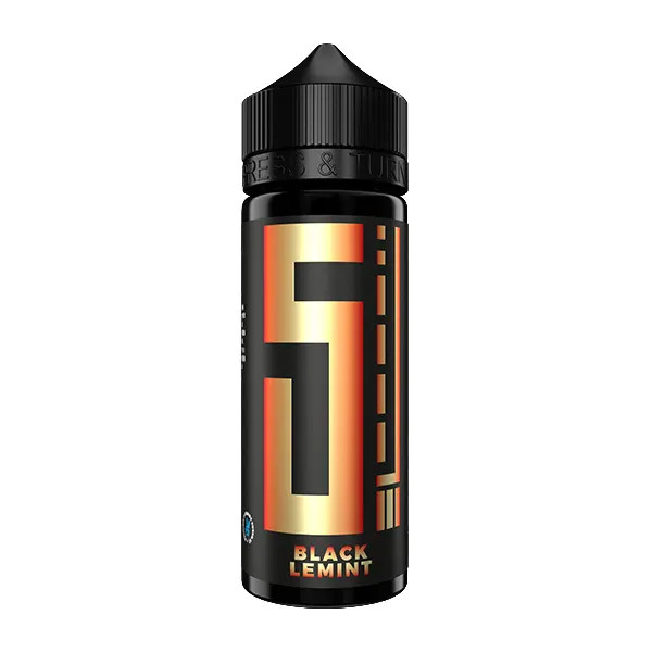 5EL Black Lemint 10ml Aroma in 120ml Flasche STEUERWARE