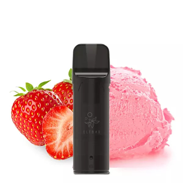 Elfbar Elfa Einweg Pod - Strawberry Ice Cream - 20mg Nikotinsalz 2ml STEUERWARE