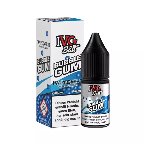 IVG Nikotinsalz - Bubblegum - Liquid 10mg 10ml STEUERWARE