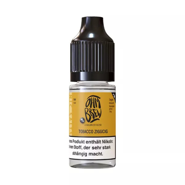 Ohm Brew Tobacco Ziggicig Nikotinsalzliquid 6mg STEUERWARE