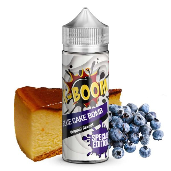 K-Boom Blue Cake Bomb Original Rezept 10ml Aroma STEUERWARE K-Boom