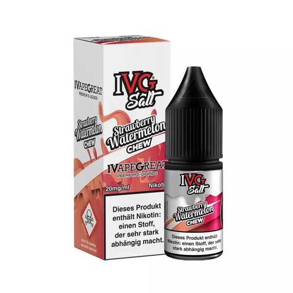 IVG Nikotinsalz - Strawberry Watermelon - Liquid 20mg 10ml STEUERWARE