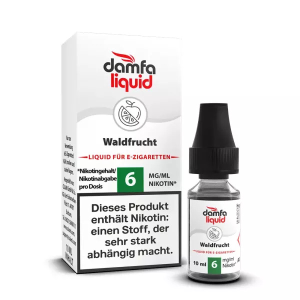 damfaliquid Waldfrucht 6mg 10ml STEUERWARE