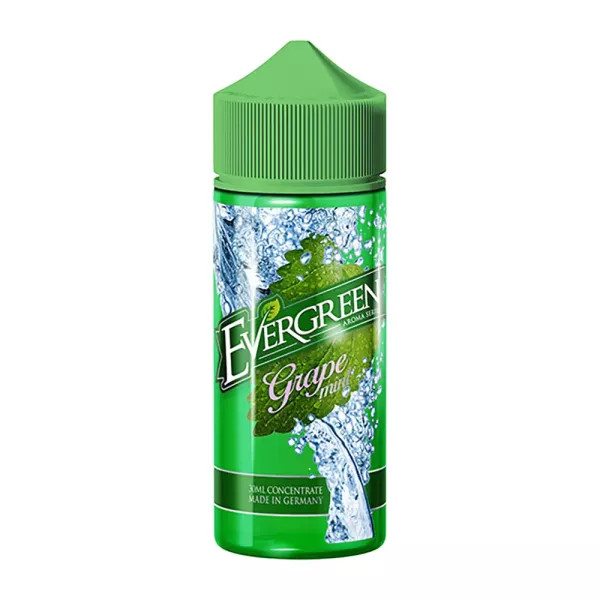 Evergreen Grape Mint Aroma 30ml in 120ml Flasche STEUERWARE