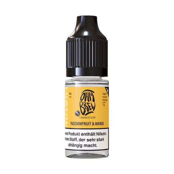 Ohm Brew Passionfruit & Mango Nikotinsalzliquid 18mg STEUERWARE