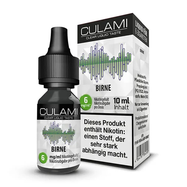 CULAMI Birne 6mg 10ml Liquid STEUERWARE